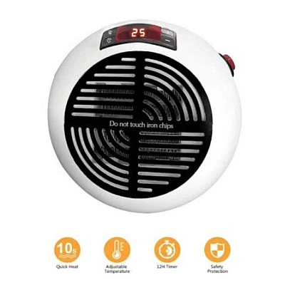 Mini aeroterma portabila cu display digital 600 W Wonder Heater Pro Mini aeroterma portabila cu display digital 600 W Wonder Heater Pro