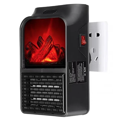 Aeroterma portabila Flame Heater 900 W 2 niveluri temperatura display digital Aeroterma portabila Flame Heater 900 W 2 niveluri temperatura display digital