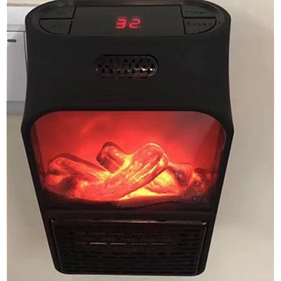 Aeroterma portabila Flame Heater 900 W 2 niveluri temperatura display digital Aeroterma portabila Flame Heater 900 W 2 niveluri temperatura display digital