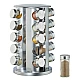 Set 20 recipiente condimente cu suport rotativ inox Set 20 recipiente condimente cu suport rotativ inox