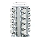 Set 20 recipiente condimente cu suport rotativ inox Set 20 recipiente condimente cu suport rotativ inox