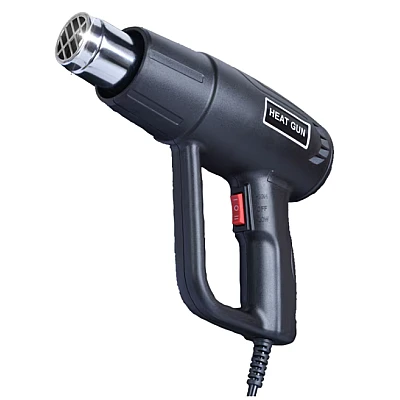 Pistol cu aer cald rezistent putere 2000 W temperatura 300 / 600 grade Negru Pistol cu aer cald rezistent putere 2000 W temperatura 300 / 600 grade Negru