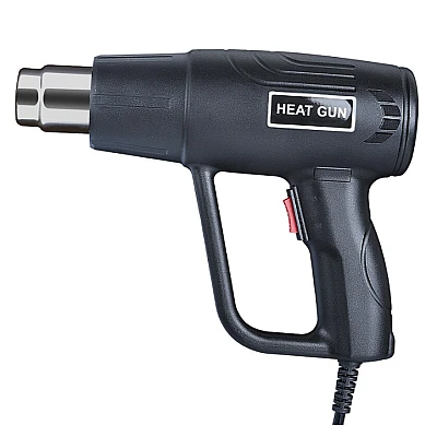 Pistol cu aer cald rezistent putere 2000 W temperatura 300 / 600 grade Negru Pistol cu aer cald rezistent putere 2000 W temperatura 300 / 600 grade Negru