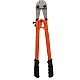 Cleste pentru taiat sarma otel 450mm portocaliu/negru Cleste pentru taiat sarma otel 450mm portocaliu/negru