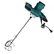 Amestecator electric 2100W cu 6 viteze maner ergonomic Albastru deschis Amestecator electric 2100W cu 6 viteze maner ergonomic Albastru deschis