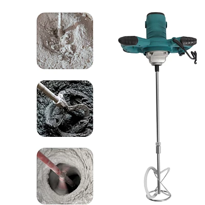 Amestecator electric 2100W cu 6 viteze maner ergonomic Albastru deschis Amestecator electric 2100W cu 6 viteze maner ergonomic Albastru deschis