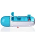 Sticla de apa cu organizator de pastile 600 ml Sticla de apa cu organizator de pastile 600 ml
