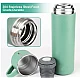 Set termos din inox cu 3 cesti 500ml sticla termoizolanta pentru bauturi fierbinti si reci VERDE Set termos din inox cu 3 cesti 500ml sticla termoizolanta pentru bauturi fierbinti si reci VERDE