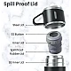 Set termos din inox cu 3 cesti 500ml sticla termoizolanta pentru bauturi fierbinti si reci ALBASTRU Set termos din inox cu 3 cesti 500ml sticla termoizolanta pentru bauturi fierbinti si reci ALBASTRU