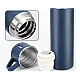 Set termos din inox cu 3 cesti 500ml sticla termoizolanta pentru bauturi fierbinti si reci ALBASTRU Set termos din inox cu 3 cesti 500ml sticla termoizolanta pentru bauturi fierbinti si reci ALBASTRU