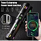 Lanterna tactica LED de mana profesionala X BALOG BL G61 TG cu afisaj electronic de mare putere aluminiu negru Lanterna tactica LED de mana profesionala X BALOG BL G61 TG cu afisaj electronic de mare putere aluminiu negru