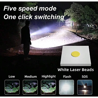 Lanterna tactica LED de mana profesionala X BALOG BL G61 TG cu afisaj electronic de mare putere aluminiu negru Lanterna tactica LED de mana profesionala X BALOG BL G61 TG cu afisaj electronic de mare putere aluminiu negru