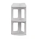 Raft de Colt pentru Birou 2 Etajere Compact 60x24x24cm Alb Raft de Colt pentru Birou 2 Etajere Compact 60x24x24cm Alb