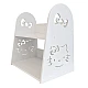 Etajera pentru biroul copilului Hello Kitty 2 compartimente 29x29x19cm Alb Etajera pentru biroul copilului Hello Kitty 2 compartimente 29x29x19cm Alb