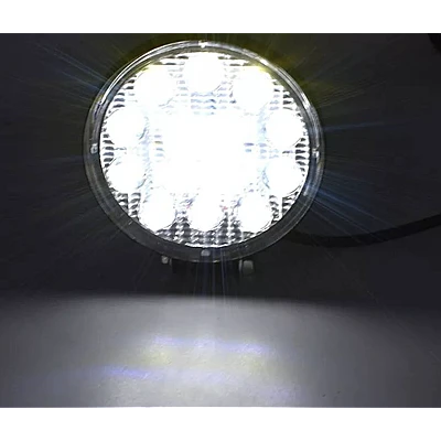 Proiector LED auto Offroad 14 led 42W rotund Proiector LED auto Offroad 14 led 42W rotund