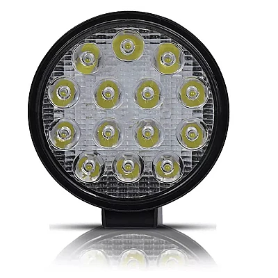 Proiector LED auto Offroad 14 led 42W rotund Proiector LED auto Offroad 14 led 42W rotund
