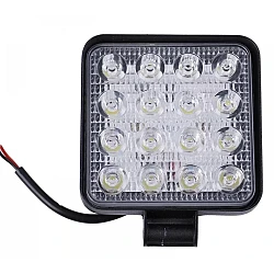 Proiector LED auto Offroad 16 led 48W PATRAT Proiector LED auto Offroad 16 led 48W PATRAT