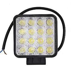 Proiector LED auto Offroad 16 led 48W PATRAT Proiector LED auto Offroad 16 led 48W PATRAT