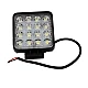 Proiector LED auto Offroad 16 led 48W PATRAT Proiector LED auto Offroad 16 led 48W PATRAT