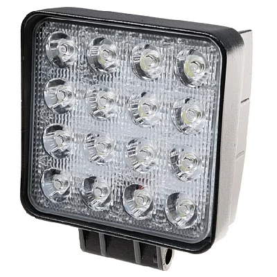 Proiector LED auto Offroad 16 led 48W PATRAT Proiector LED auto Offroad 16 led 48W PATRAT