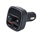 Modulator auto Q1 FM cu bluetooth 2 iesiri USB Negru Modulator auto Q1 FM cu bluetooth 2 iesiri USB Negru