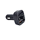 Modulator auto Q1 FM cu bluetooth 2 iesiri USB Negru Modulator auto Q1 FM cu bluetooth 2 iesiri USB Negru