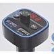 Modulator auto Q1 FM cu bluetooth 2 iesiri USB Negru Modulator auto Q1 FM cu bluetooth 2 iesiri USB Negru