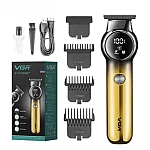 Aparat de Tuns Profesional VGR V989 pentru Barba Contur si Corp Afisaj LED