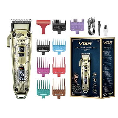 Masina de tuns profesionala VGR V005 cu accesorii Masina de tuns profesionala VGR V005 cu accesorii