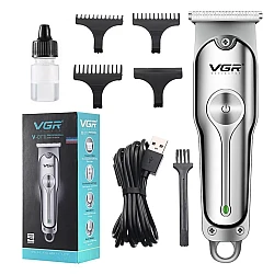 Aparat de tuns VGR V 071 cu acumulator Argintiu