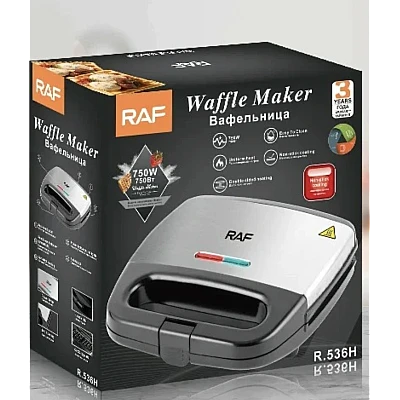 Aparat de Facut Gofre RAF R536H putere 750W Reglarea Automata a Temperaturii Aparat de Facut Gofre RAF R536H putere 750W Reglarea Automata a Temperaturii