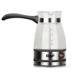 Aparat Electric pentru preparat cafea RAF R125 de 650W capacitate 500ml Recipient din Sticla