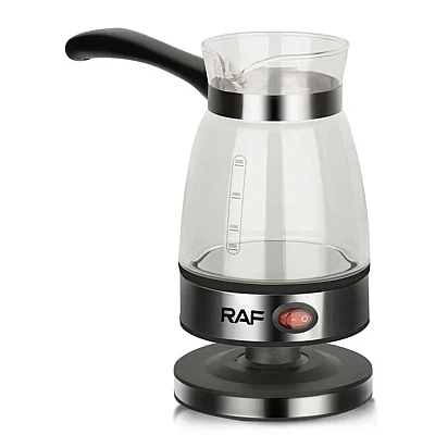 Aparat Electric pentru preparat cafea RAF R125 de 650W capacitate 500ml Recipient din Sticla Aparat Electric pentru preparat cafea RAF R125 de 650W capacitate 500ml Recipient din Sticla