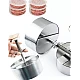 Presa De Burger Reglabila diametru 10.2 cm din otel inoxidabil Presa De Burger Reglabila diametru 10.2 cm din otel inoxidabil
