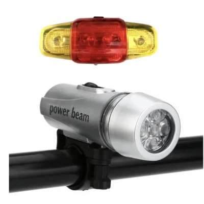 Set far si stop bicicleta XY 108 far tip lanterna detasabil stop in 2 culori Set far si stop bicicleta XY 108 far tip lanterna detasabil stop in 2 culori