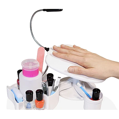 Suport manichiura si oje Nail Wonderland multifunctional Suport manichiura si oje Nail Wonderland multifunctional