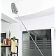 Pamatuf pentru praf cu coada telescopica pentru zone greu accesibile 3 piese