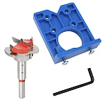 Set unelte pentru gaurire burghiu pentru balamale localizator gauri 35mm 3 piese