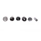 Set de 6 freze pentru metal diferite modele coada de 6mm Set de 6 freze pentru metal diferite modele coada de 6mm