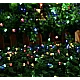 Instalatie Solara 10 Metri cu 100 LED liniara MULTICOLORA HS
