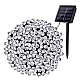Instalatie Solara 10 Metri cu 100 LED liniara ALB RECE HS Instalatie Solara 10 Metri cu 100 LED liniara ALB RECE HS