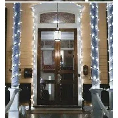 Instalatie Solara 10 Metri cu 100 LED liniara ALB RECE HS Instalatie Solara 10 Metri cu 100 LED liniara ALB RECE HS
