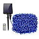 Instalatie solara 1000 LED de 100 metri cu telecomanda pentru exterior ALBASTRA HS Instalatie solara 1000 LED de 100 metri cu telecomanda pentru exterior ALBASTRA HS