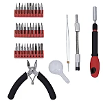 Set de 35 piese instrumente de baza pentru lucrari electronice de precizie OF
