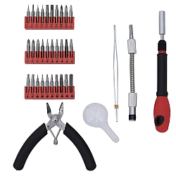 Set de 35 piese instrumente de baza pentru lucrari electronice de precizie OF