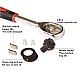 RIB chei tubulare 12 piese 1/4 cu cheie clichet otel crom vanadiu 4-13 mm RIB chei tubulare 12 piese 1/4 cu cheie clichet otel crom vanadiu 4-13 mm