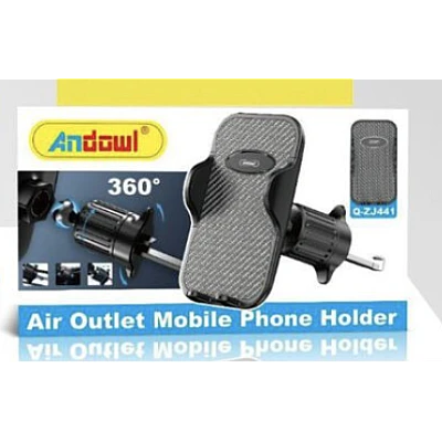 Suport auto pentru telefon mobil Andowl Q ZJ441 cu rotatie de 360 de grade Suport auto pentru telefon mobil Andowl Q ZJ441 cu rotatie de 360 de grade