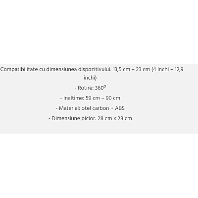 Suport telefon mobil cu baza de podea inalt Q ZJ810 Suport telefon mobil cu baza de podea inalt Q ZJ810