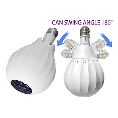 Mini Proiector LED pentru Craciun in forma de Bec cu Soclu E27 4W Ajustabil Mini Proiector LED pentru Craciun in forma de Bec cu Soclu E27 4W Ajustabil