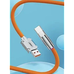 Cablu de incarcare rapida si transfer de date USB la Type C cod Q SJ960 Cablu de incarcare rapida si transfer de date USB la Type C cod Q SJ960